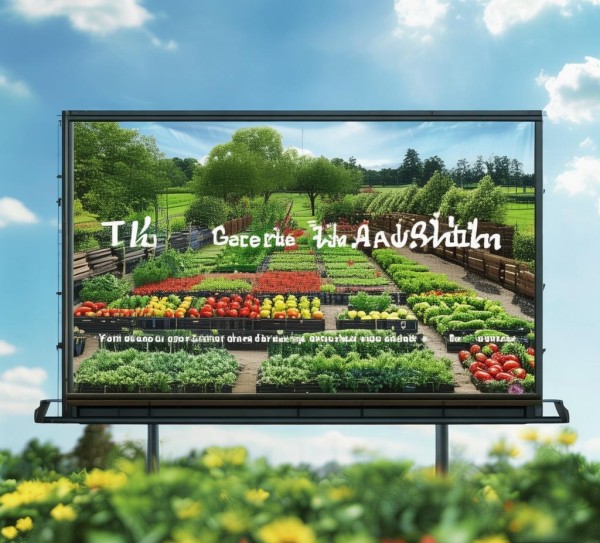 视觉盛宴,菜地设计规划图广告牌助力菜地宣传 视觉盛宴,菜地设计规划图广告牌助力菜地宣传